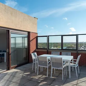 Superb Penthouse Seaview Near , Bruges Belgique